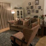 Bespoke interior styling by K Shaw Designs in a modern living room